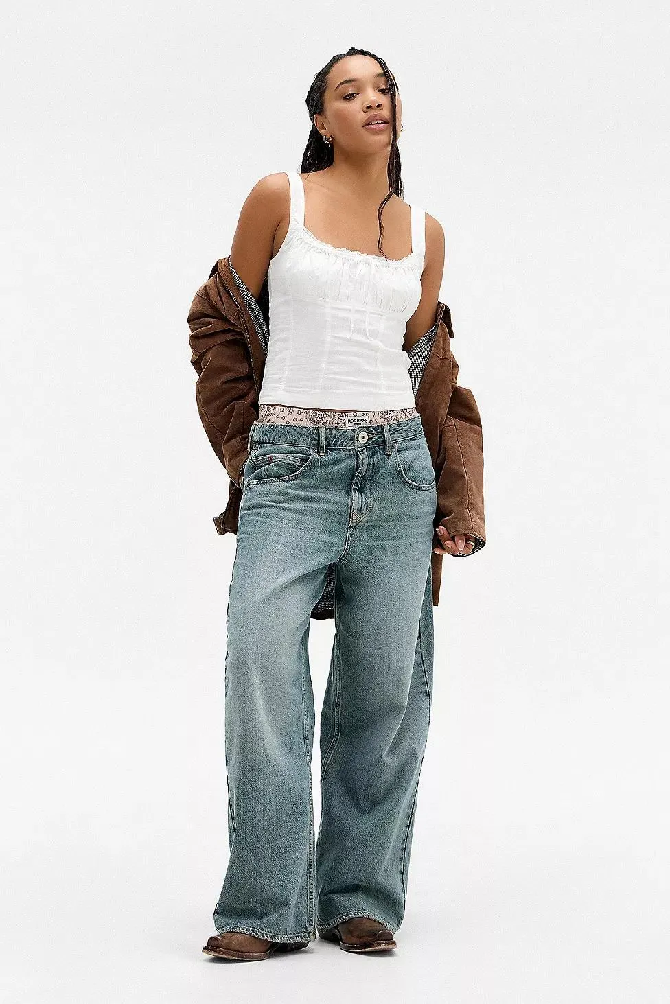 Kimchi Blue Lennon Linen Cami