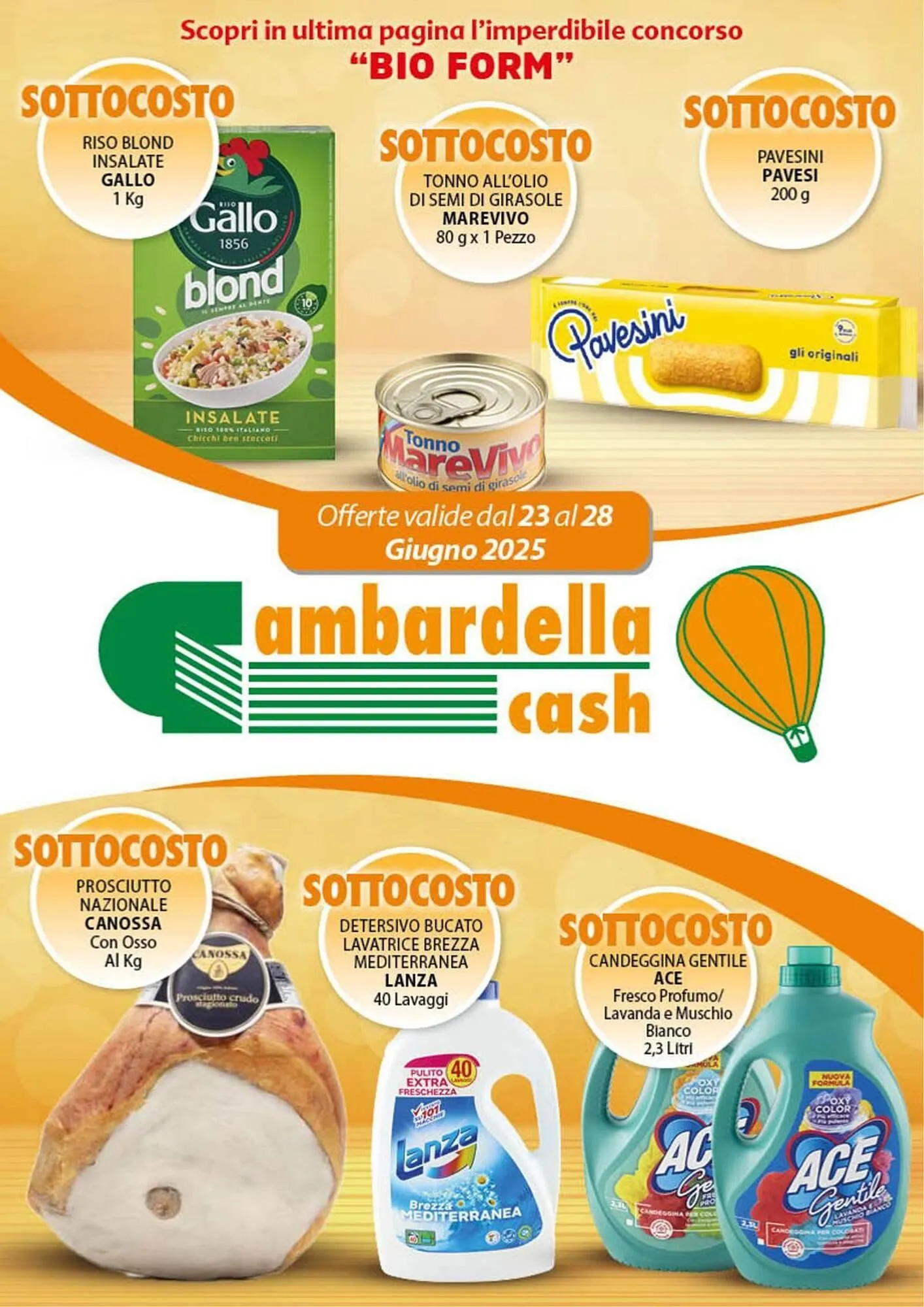 Volantino Gambardella Cash da 23 giugno a 28 giugno di 2025 - Pagina del volantino 1