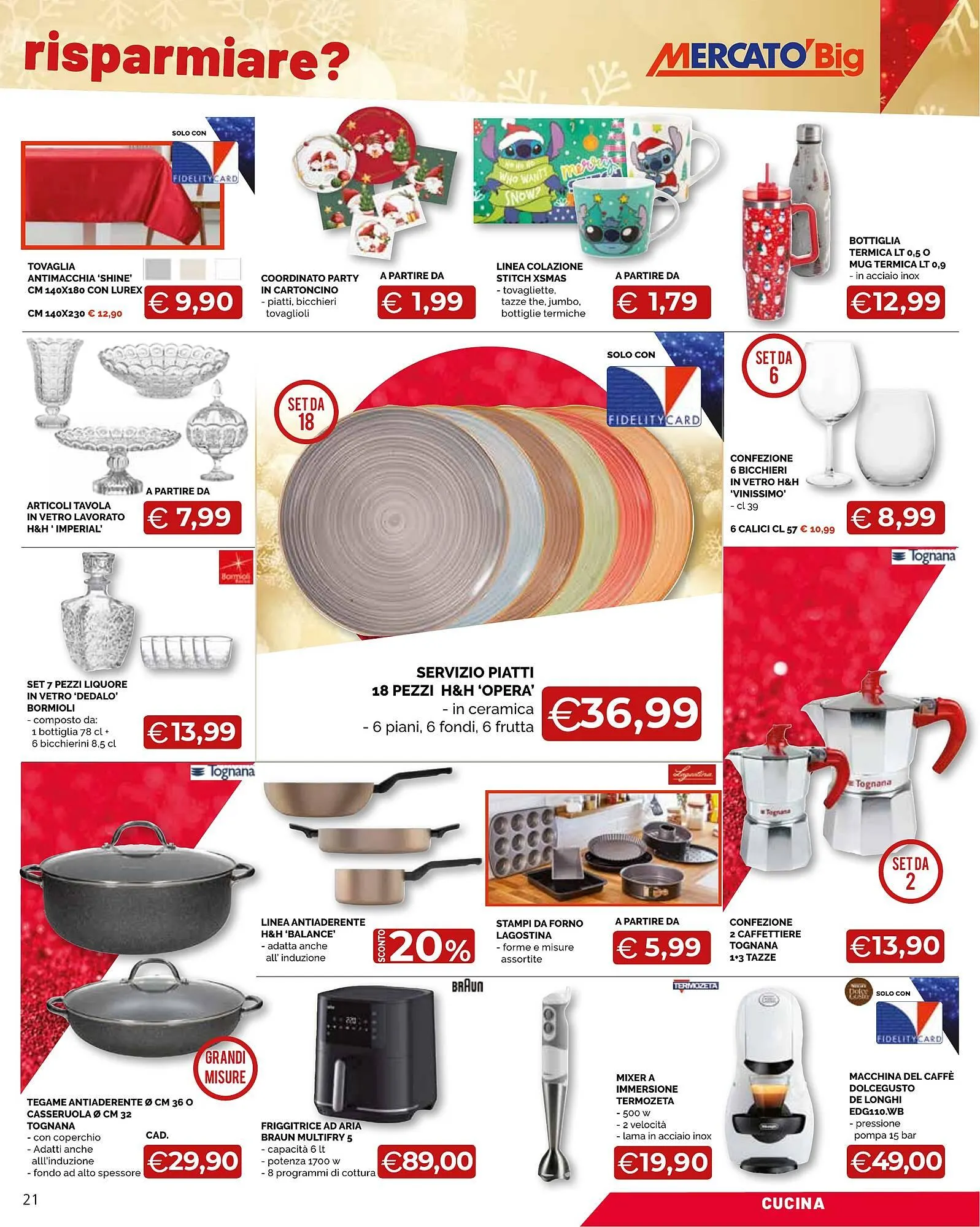 Volantino Mercatò Big da 4 dicembre a 14 dicembre di 2025 - Pagina del volantino 21
