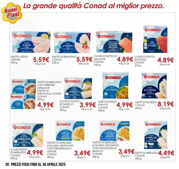 BASSI & FISSI da 2 gennaio a 30 aprile di 2025 - Pagina del volantino 30