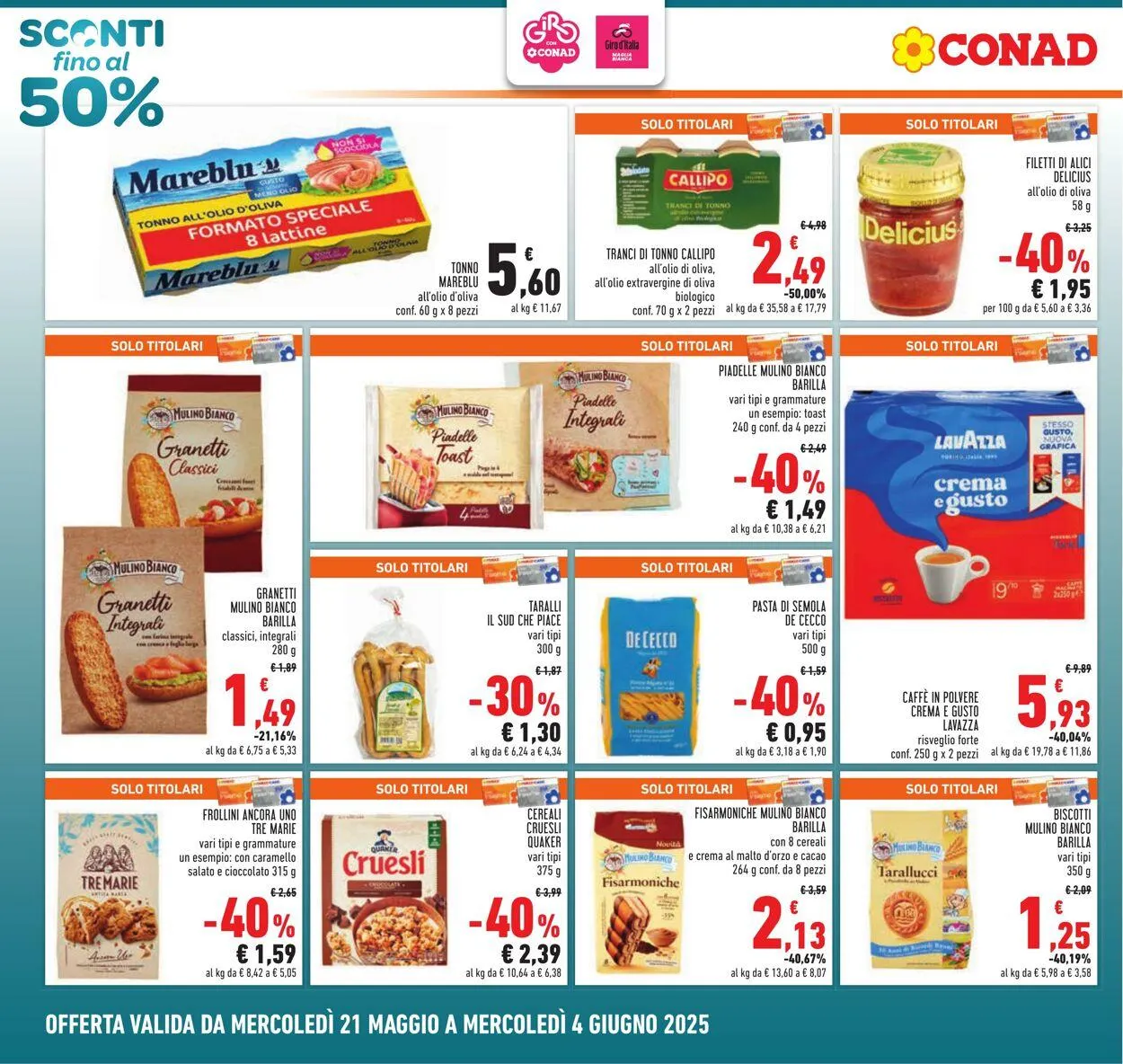 Conad - Roma Volantino attuale da 21 maggio a 4 giugno di 2025 - Pagina del volantino 4