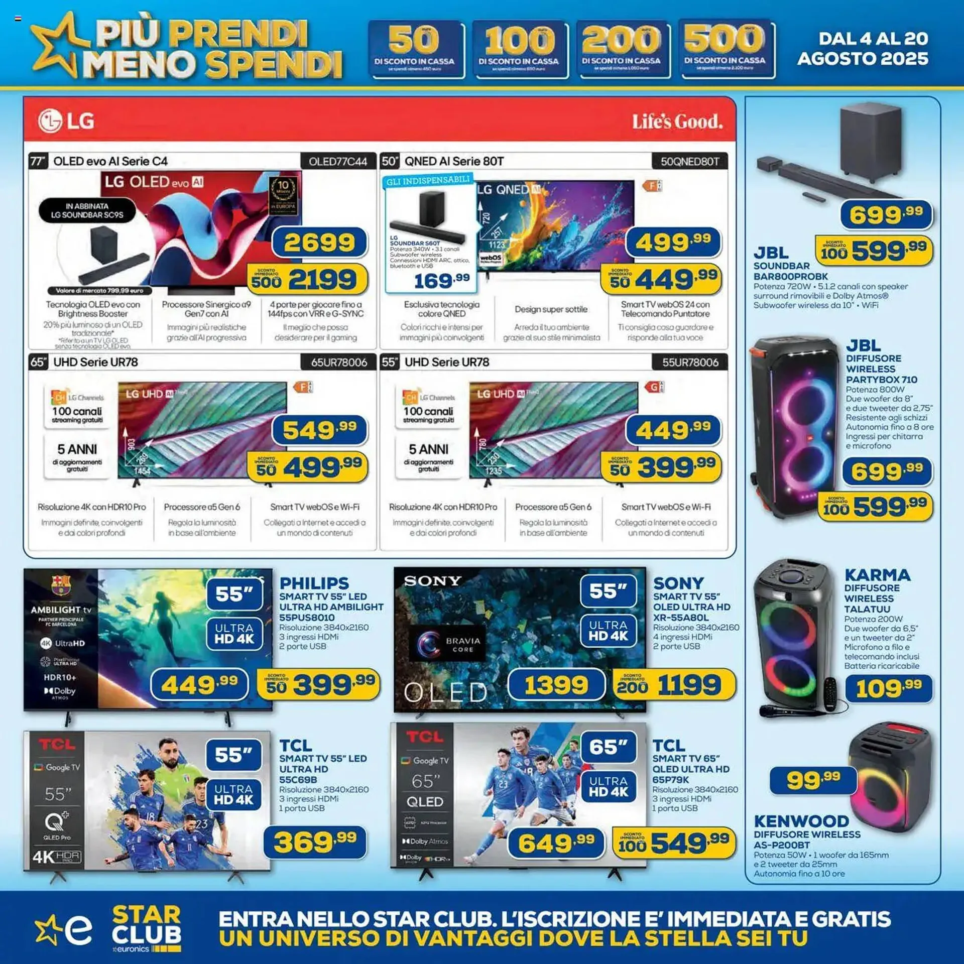 Volantino Euronics da 4 agosto a 20 agosto di 2025 - Pagina del volantino 2