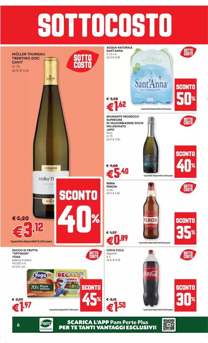 SOTTOCOSTO da 30 gennaio a 8 febbraio di 2025 - Pagina del volantino 6