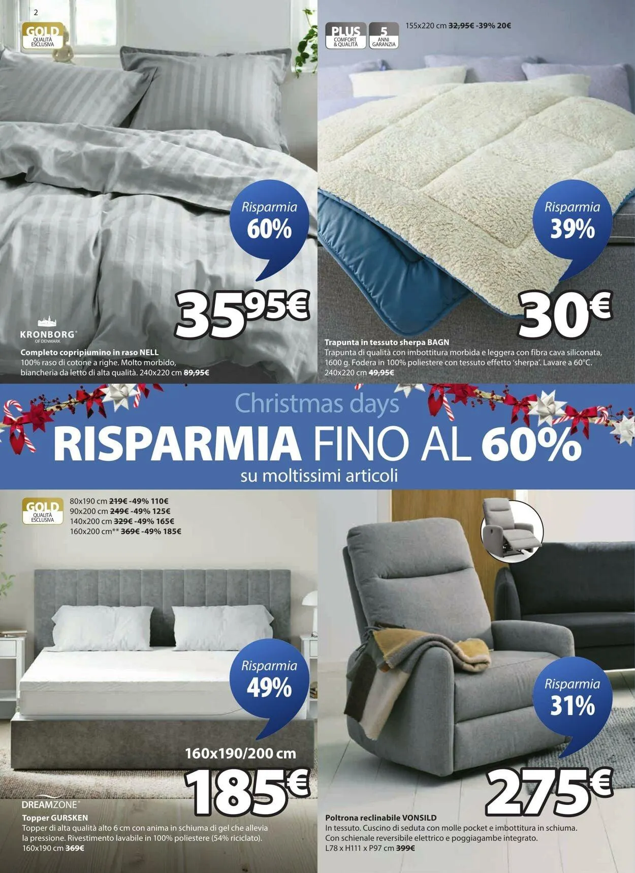 Jysk Volantino attuale da 24 novembre a 31 dicembre di 2025 - Pagina del volantino 3