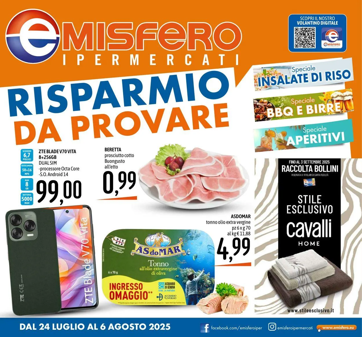 Emisfero Volantino attuale da 24 luglio a 6 agosto di 2025 - Pagina del volantino 1