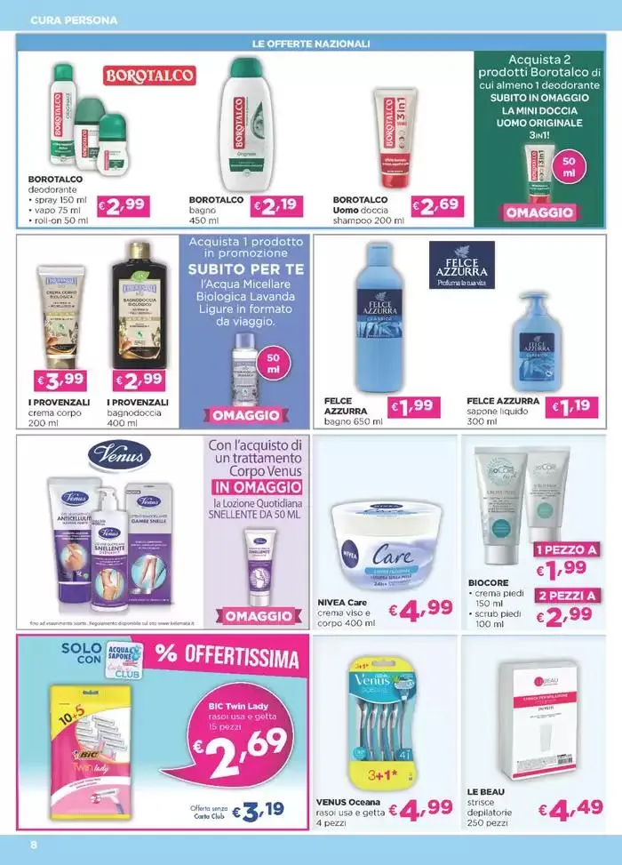 Da giovedì 22 Maggio a martedì 10 Giugno da 19 maggio a 10 giugno di 2025 - Pagina del volantino 8