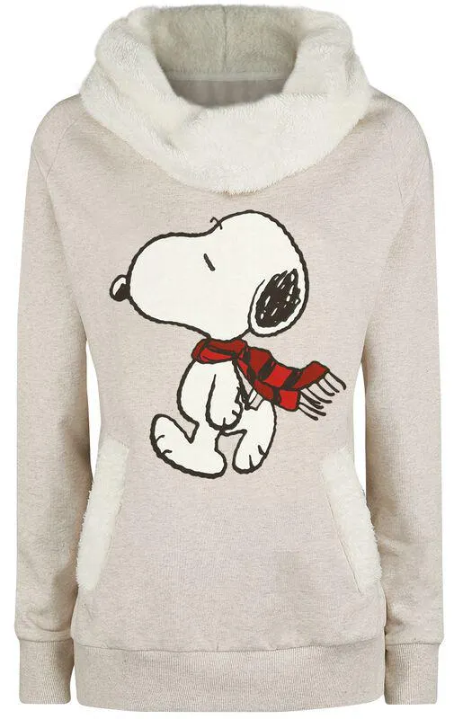 Snoopy Winter | Felpa | beige screziato | Peanuts