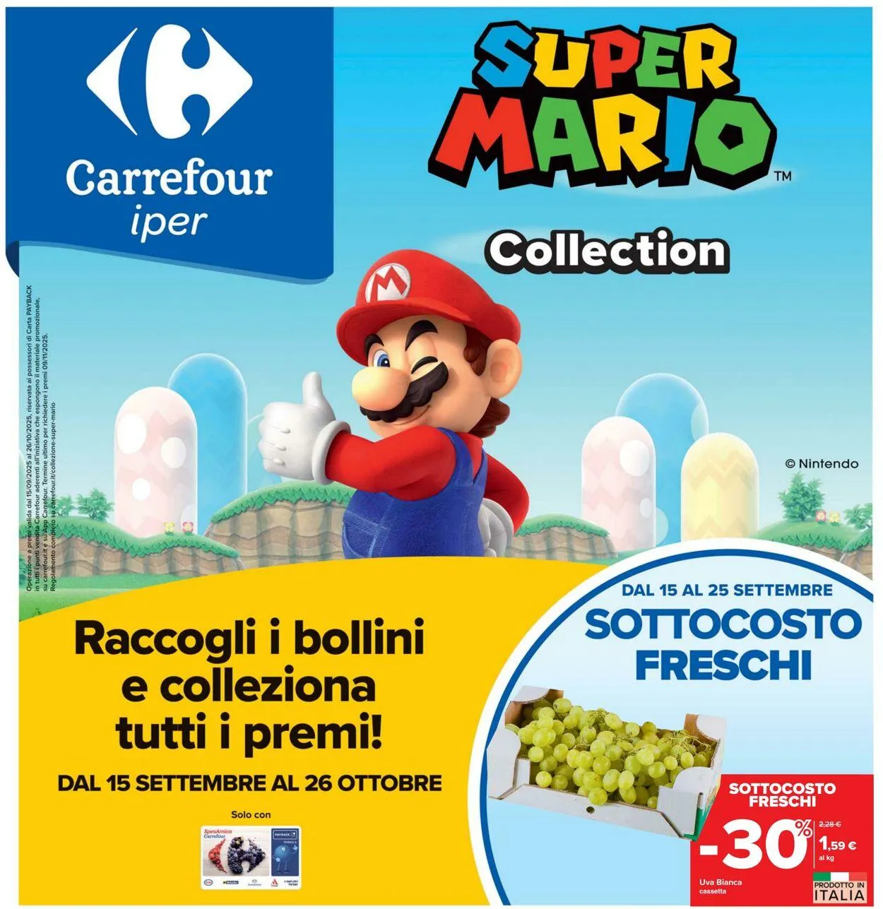 Carrefour Volantino attuale da 15 settembre a 25 settembre di 2025 - Pagina del volantino 1