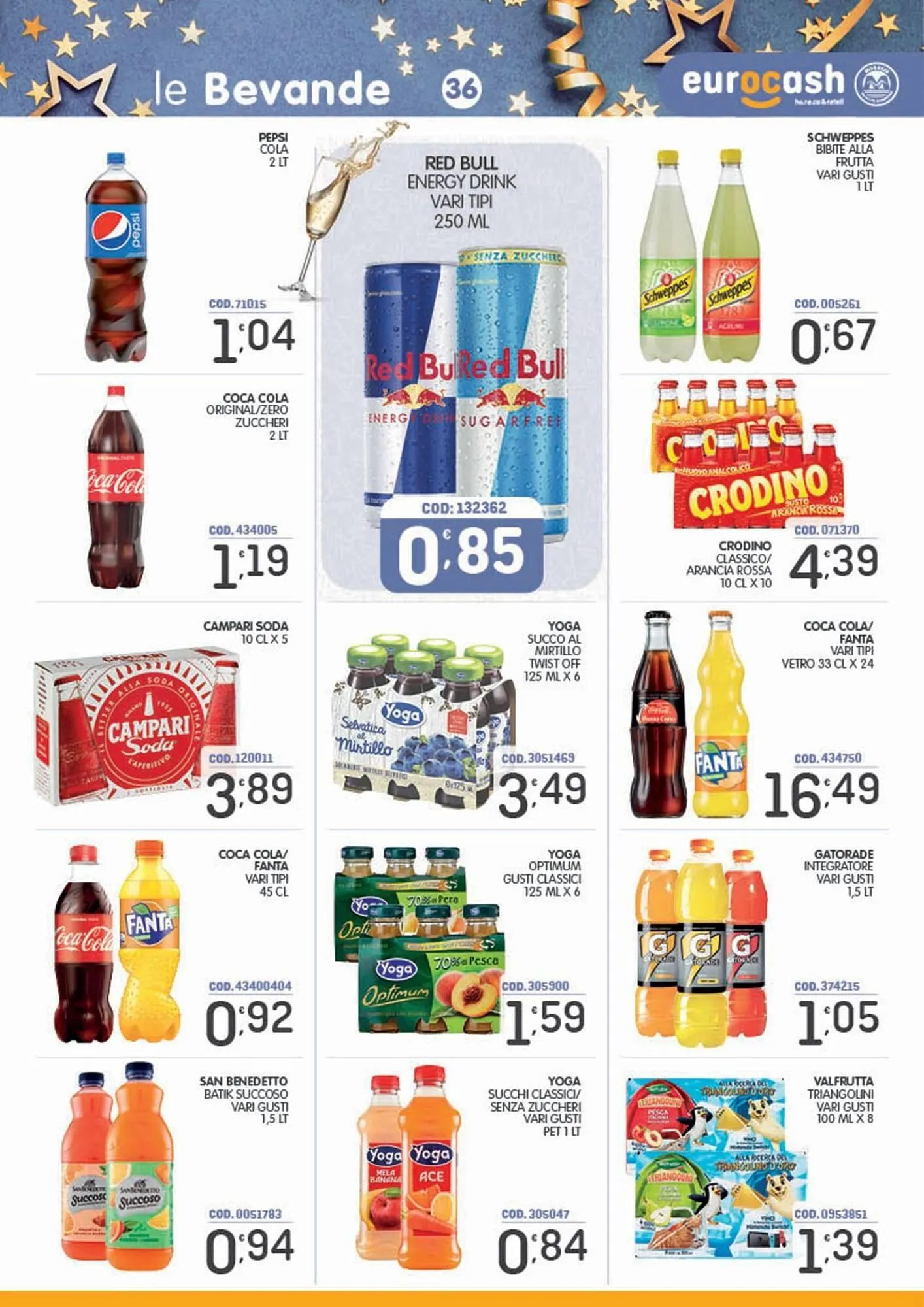 Volantino Eurocash da 26 dicembre a 6 gennaio di 2026 - Pagina del volantino 36