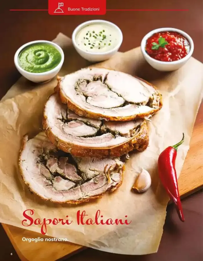 Sapori Italiani da 12 marzo a 31 marzo di 2025 - Pagina del volantino 6
