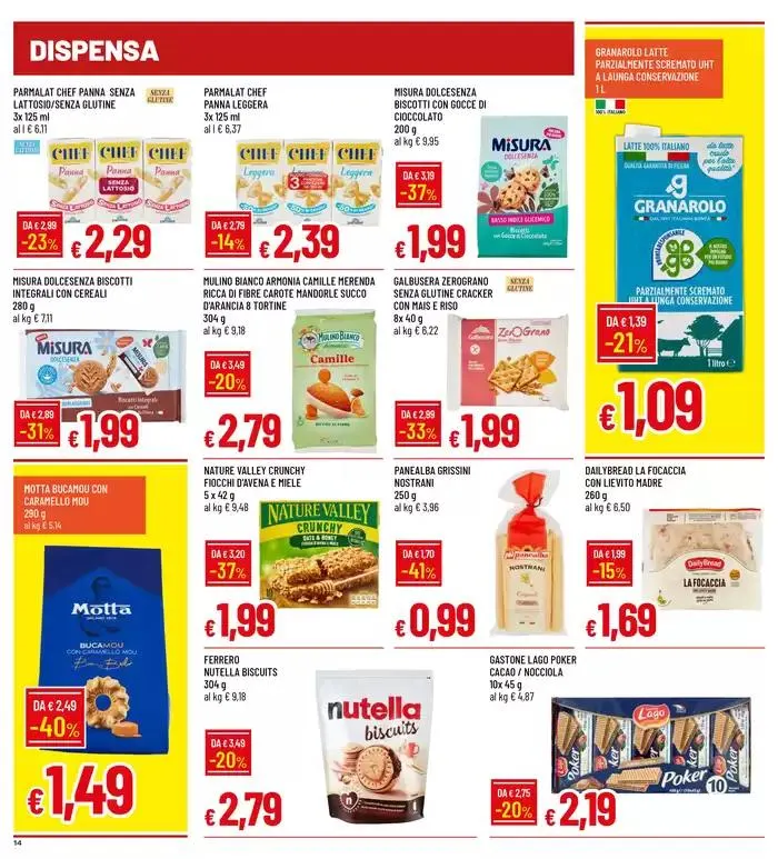 Grandi marche a piccoli prezzi  da 9 gennaio a 22 gennaio di 2025 - Pagina del volantino 14