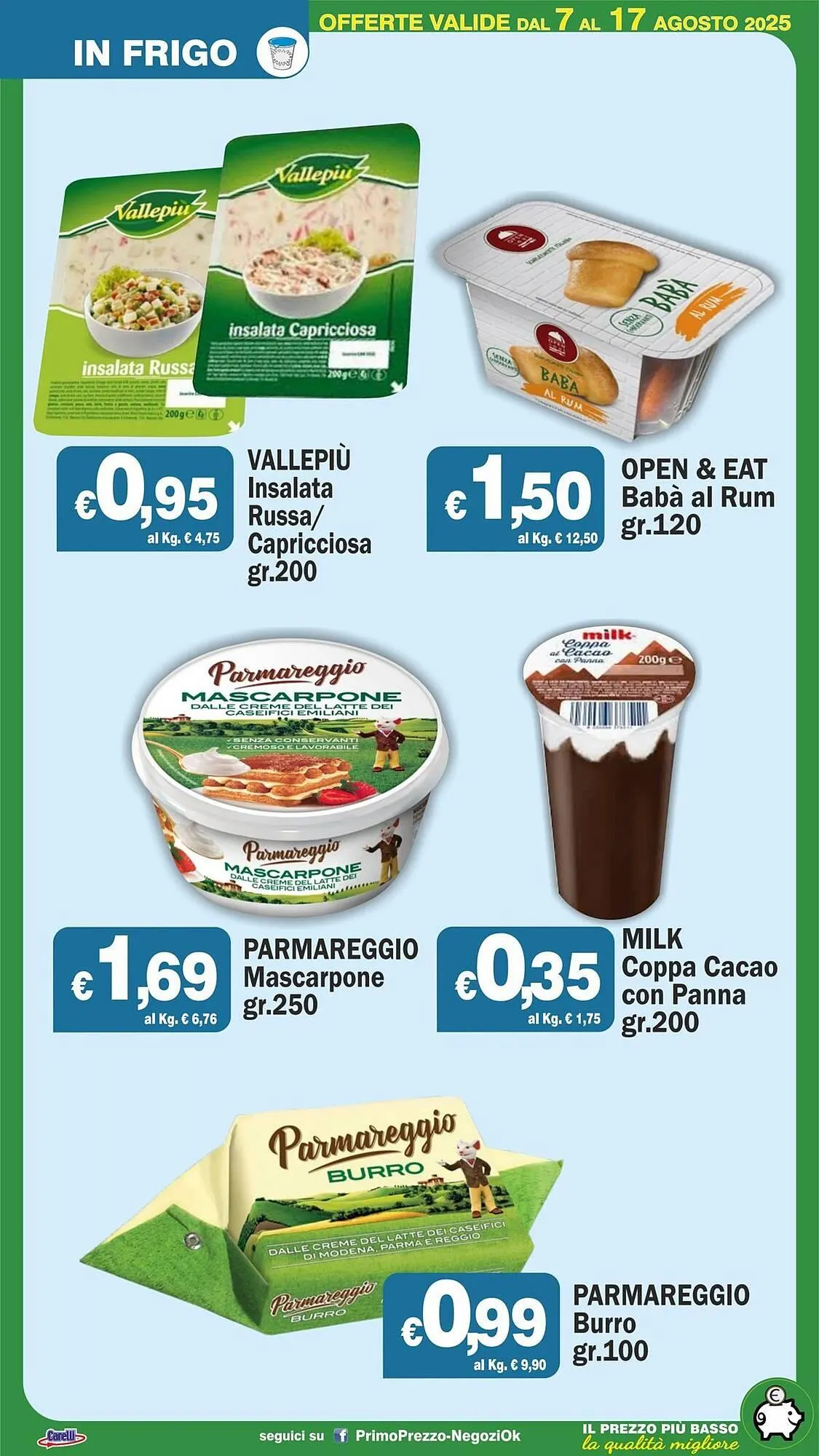 Volantino Primo Prezzo da 7 agosto a 17 agosto di 2025 - Pagina del volantino 46