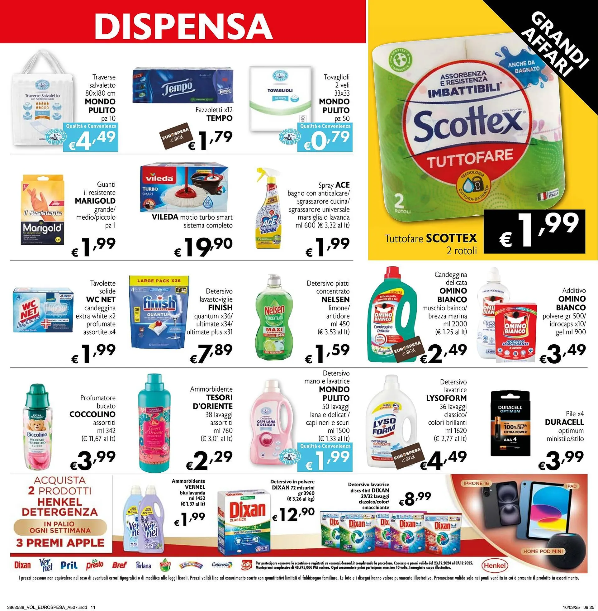 Volantino Eurospesa da 27 marzo a 9 aprile di 2025 - Pagina del volantino 11