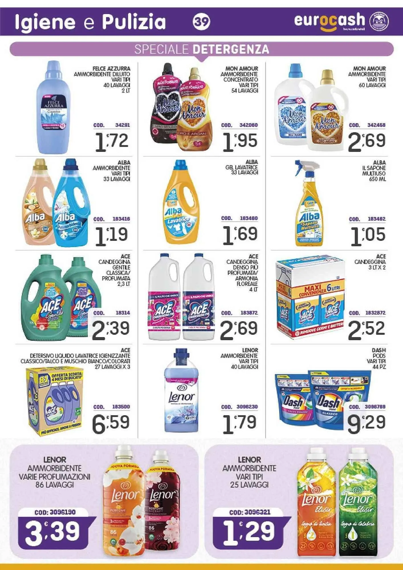 Volantino Eurocash da 3 giugno a 22 giugno di 2025 - Pagina del volantino 39