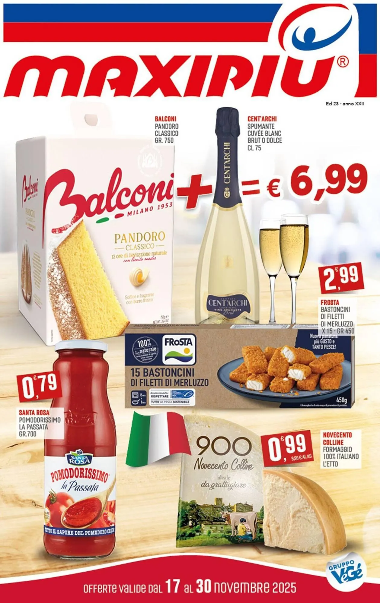Volantino Maxipiù da 17 novembre a 30 novembre di 2025 - Pagina del volantino 1
