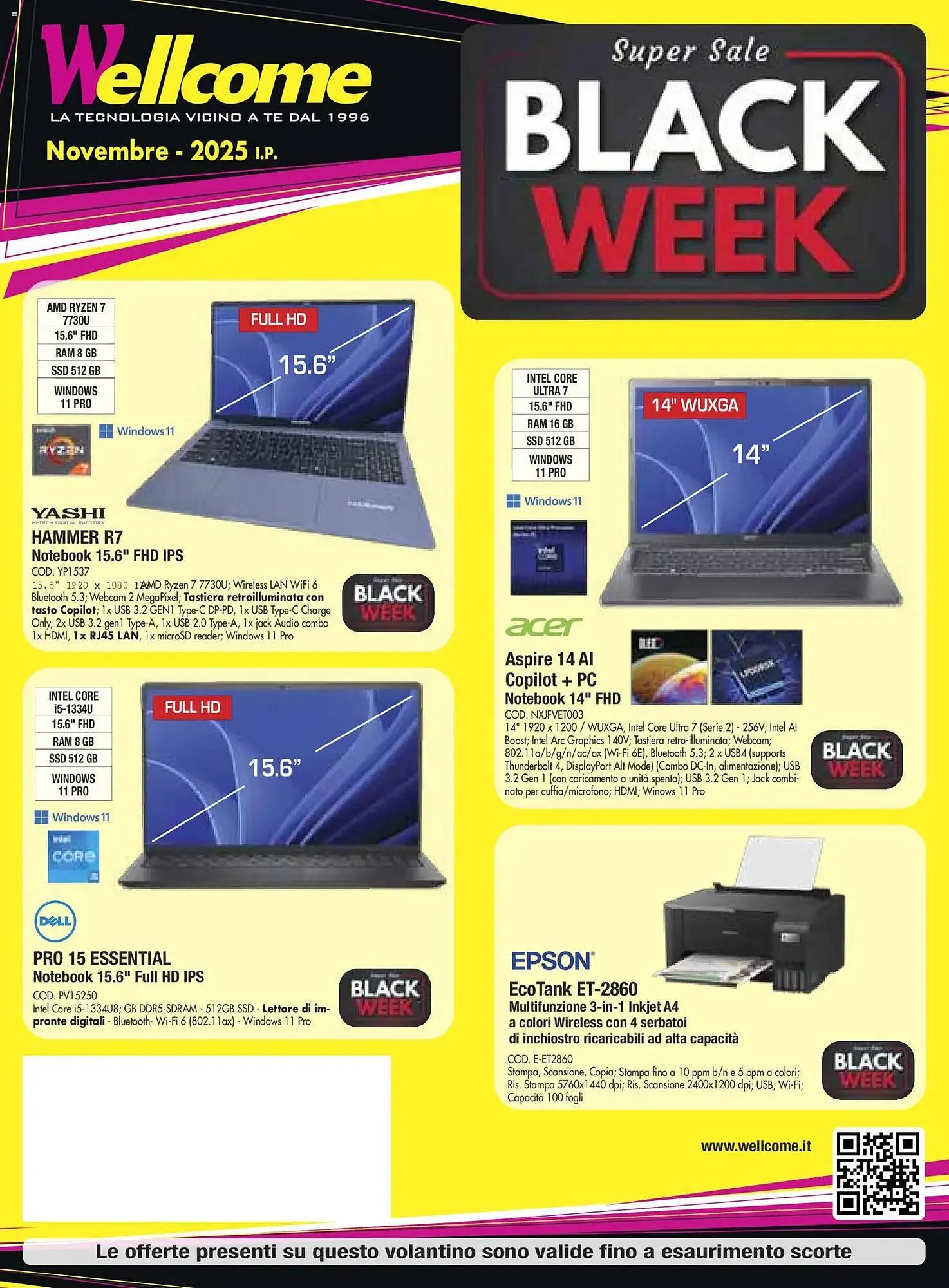 Volantino Wellcome da 2 dicembre a 7 dicembre di 2025 - Pagina del volantino 1