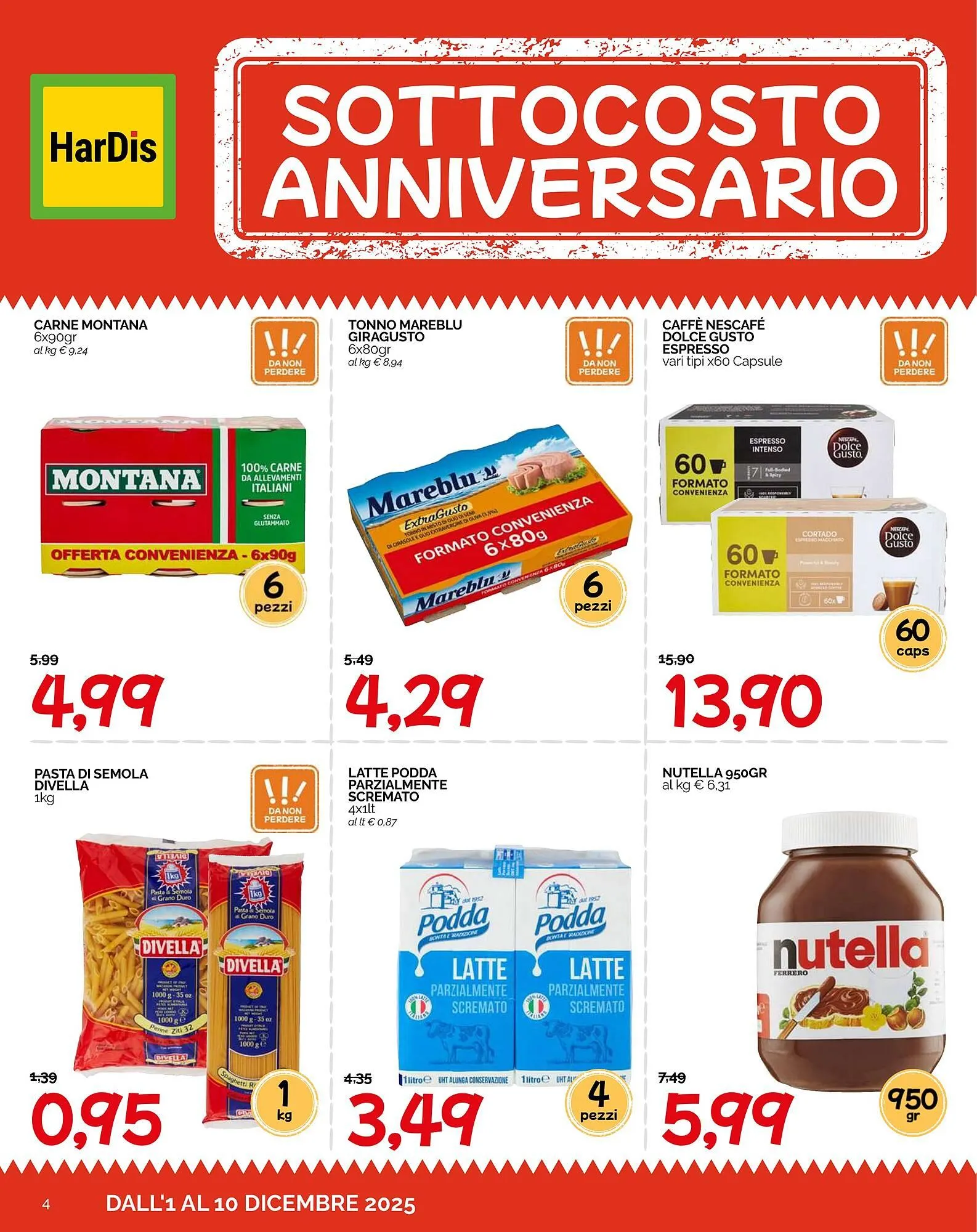 Volantino Hardis da 1 dicembre a 10 dicembre di 2025 - Pagina del volantino 4