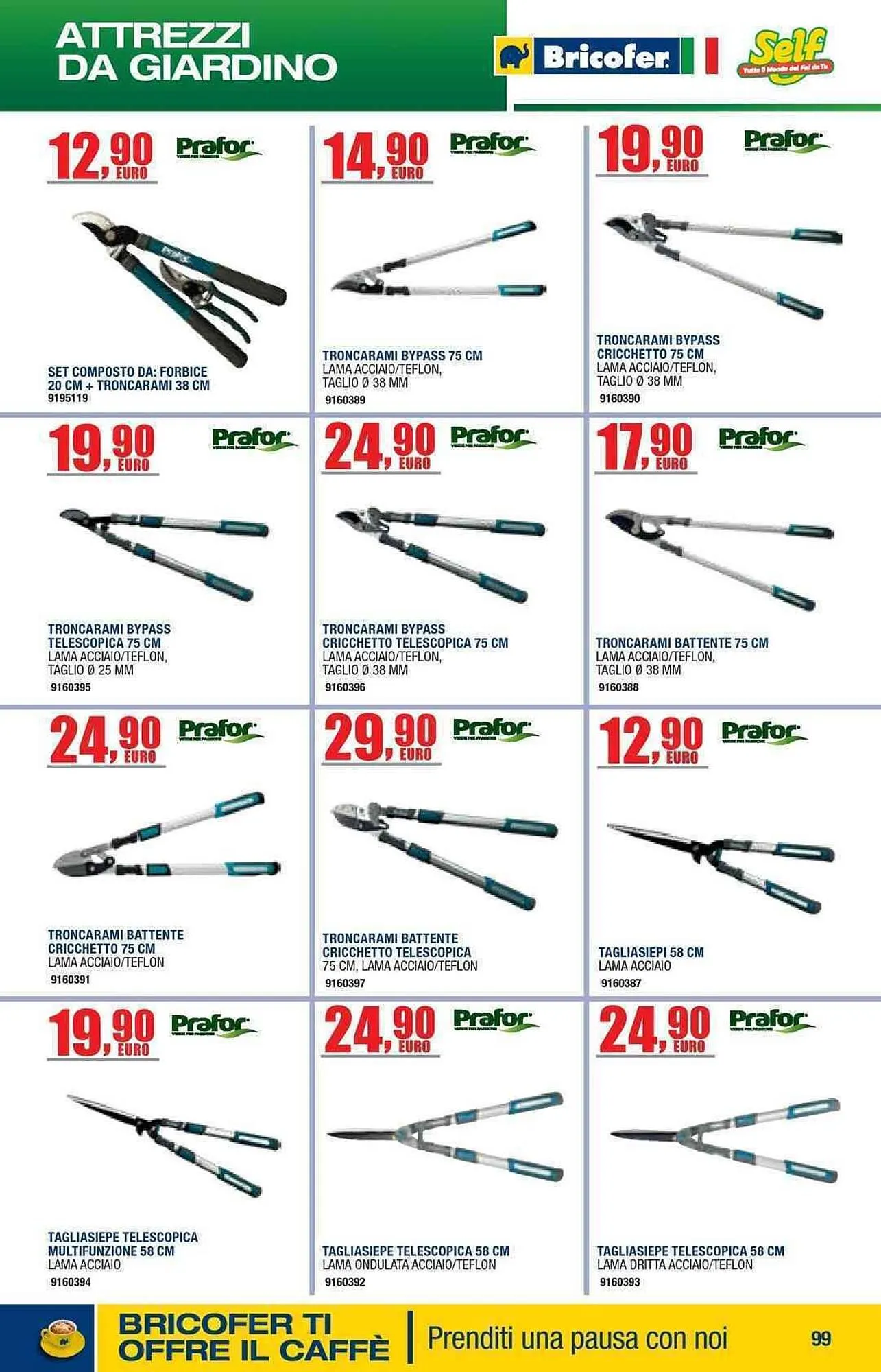 Volantino Bricofer da 24 marzo a 31 agosto di 2026 - Pagina del volantino 99