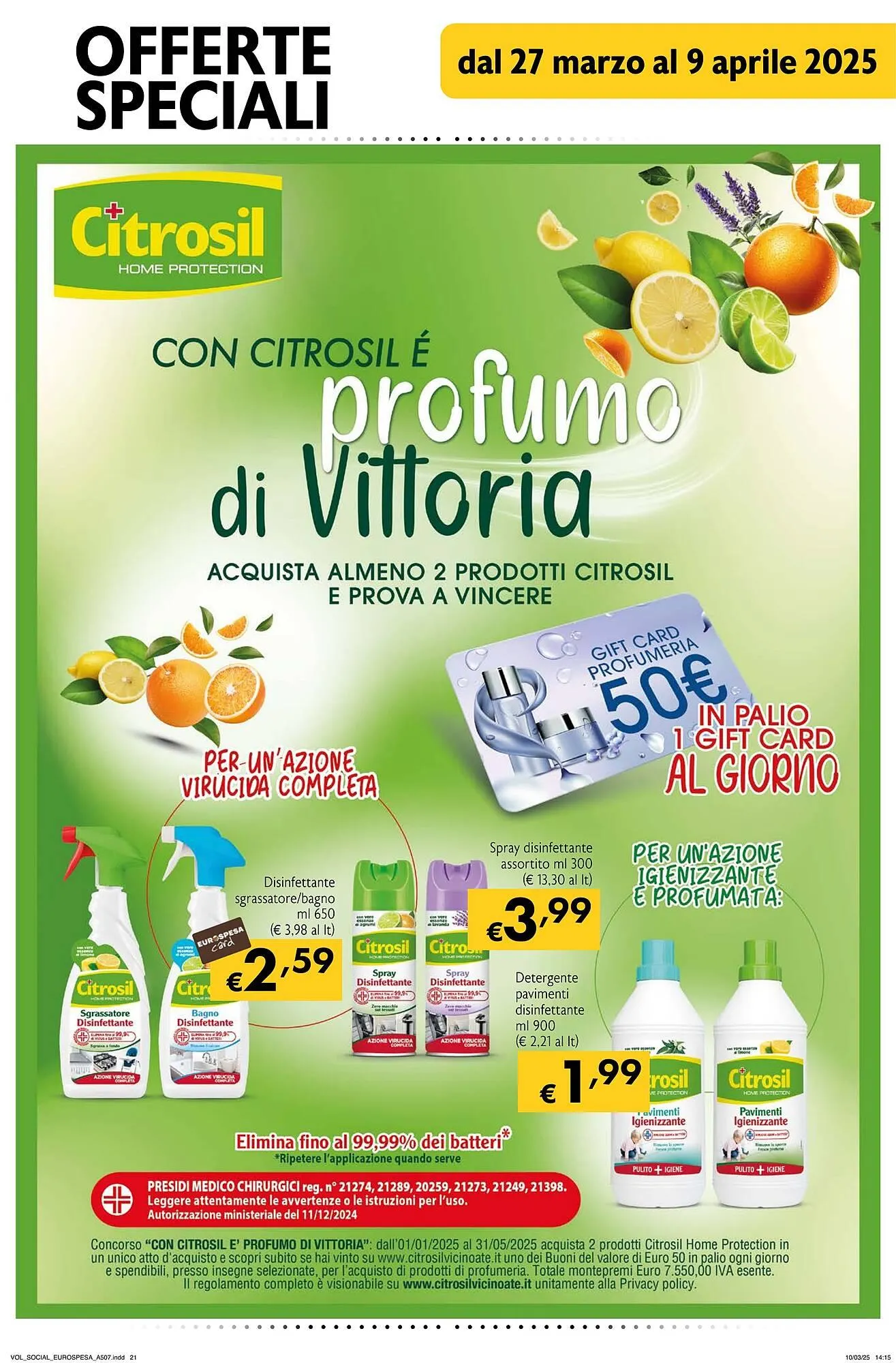 Volantino Eurospesa da 27 marzo a 9 aprile di 2025 - Pagina del volantino 21