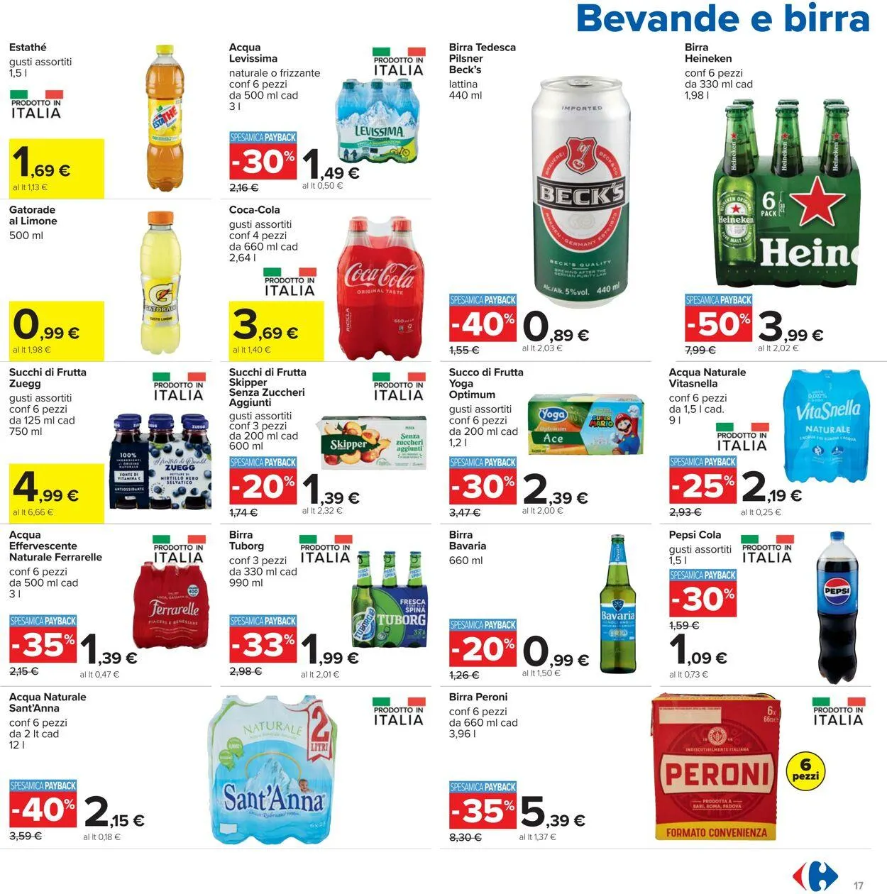 Carrefour Volantino attuale da 21 agosto a 4 settembre di 2025 - Pagina del volantino 17