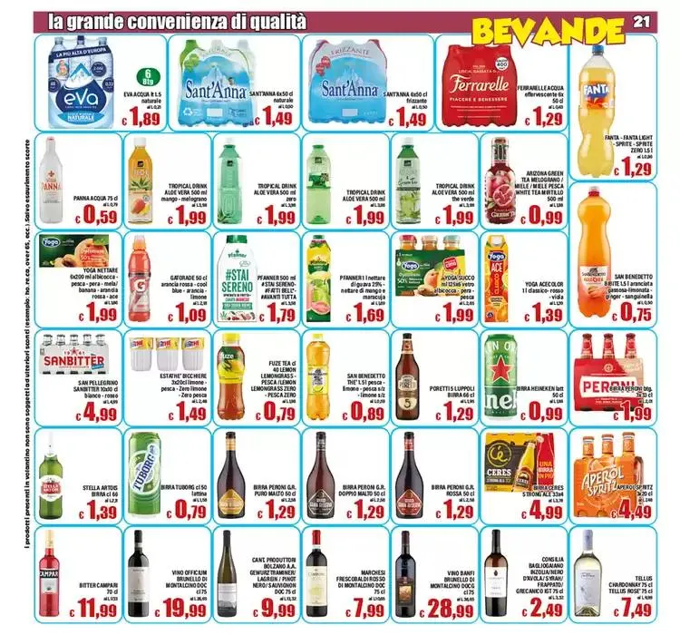 Sottocosto da 1 aprile a 10 aprile di 2025 - Pagina del volantino 21