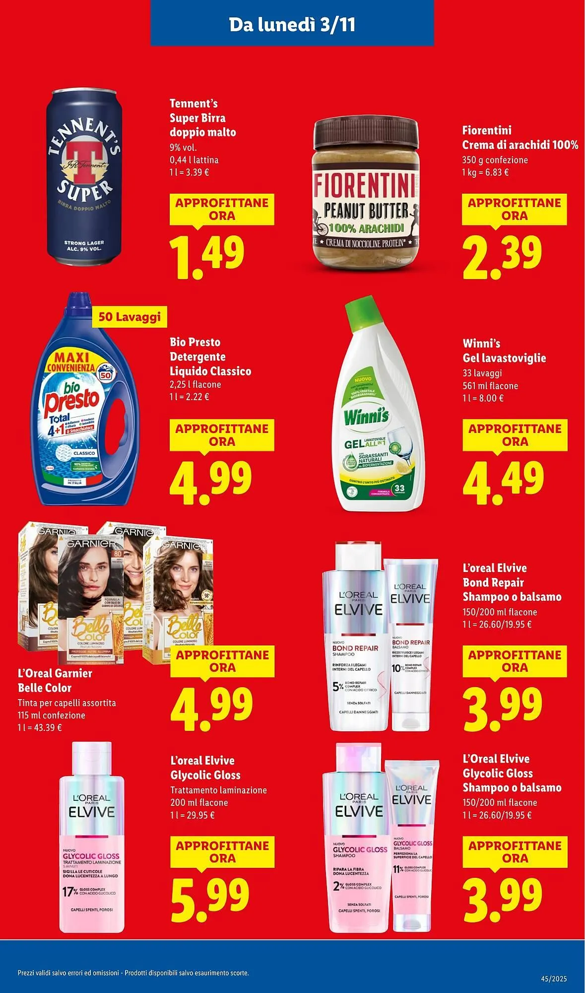 Volantino Lidl da 3 novembre a 9 novembre di 2025 - Pagina del volantino 19