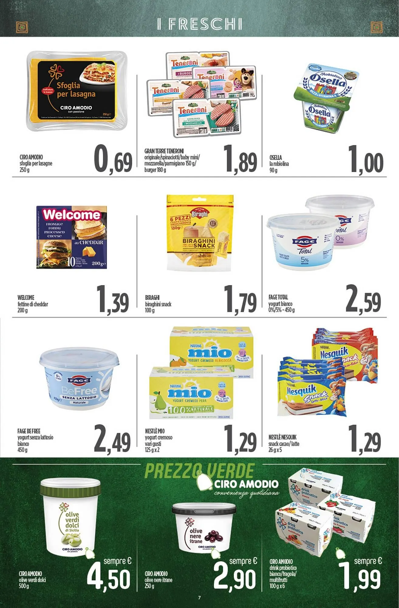 Volantino Ciro Amodio da 27 maggio a 5 giugno di 2025 - Pagina del volantino 7