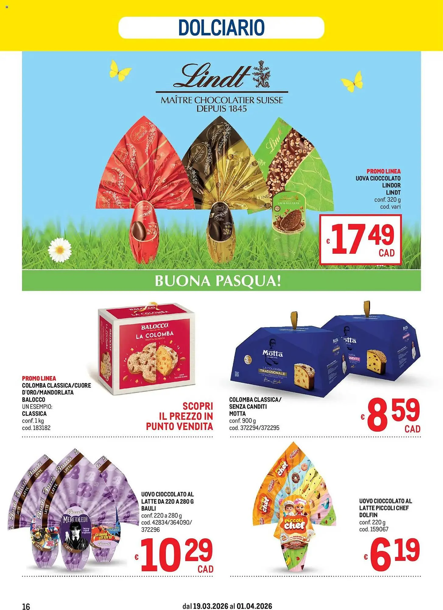 Volantino Metro da 19 marzo a 1 aprile di 2026 - Pagina del volantino 16