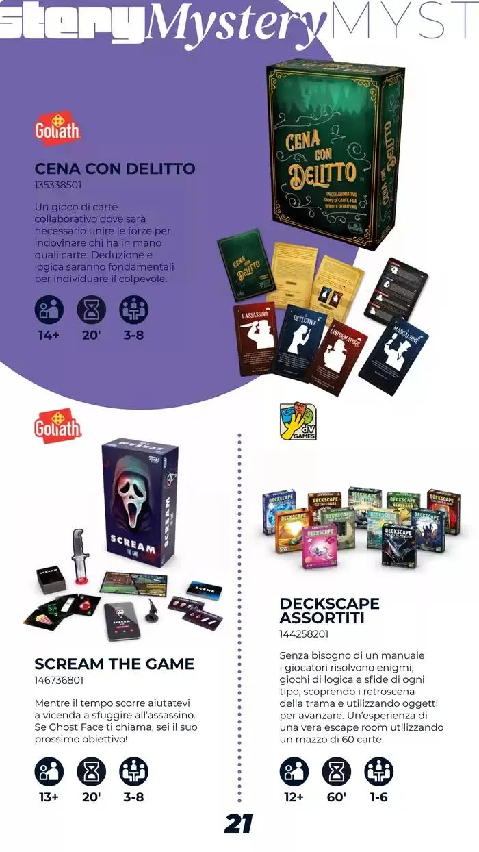 Catalogo Giochi di Società da 1 marzo a 15 marzo di 2025 - Pagina del volantino 21