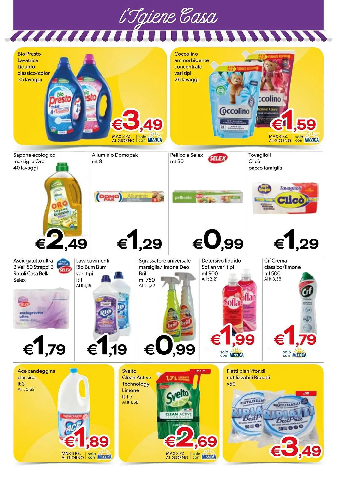 Volantino MAX Supermercati da 20 marzo a 2 aprile di 2024 - Pagina del volantino 18