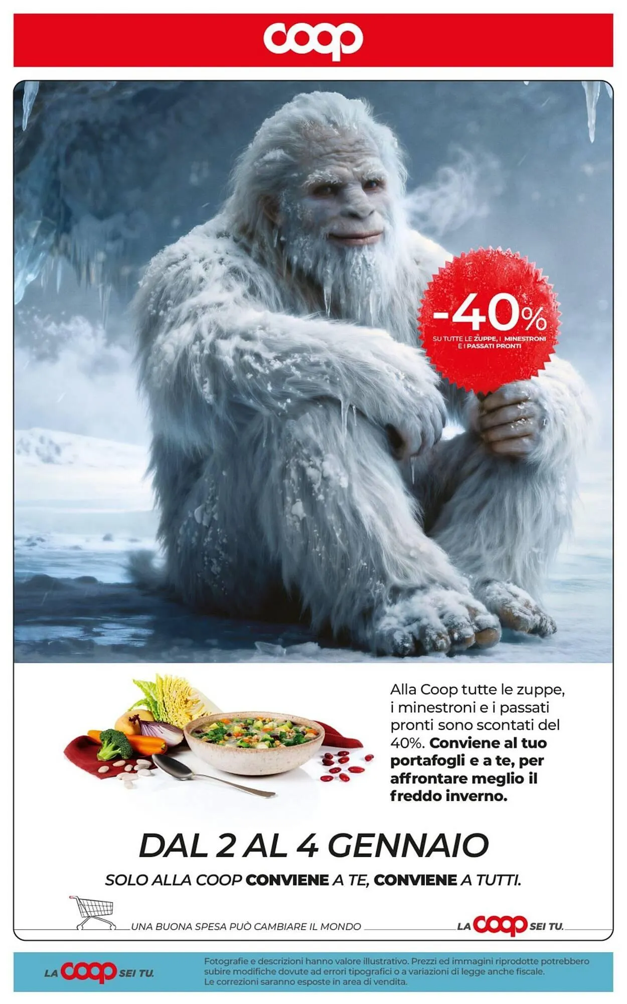 Volantino Coop Radenza da 27 dicembre a 7 gennaio di 2026 - Pagina del volantino 38