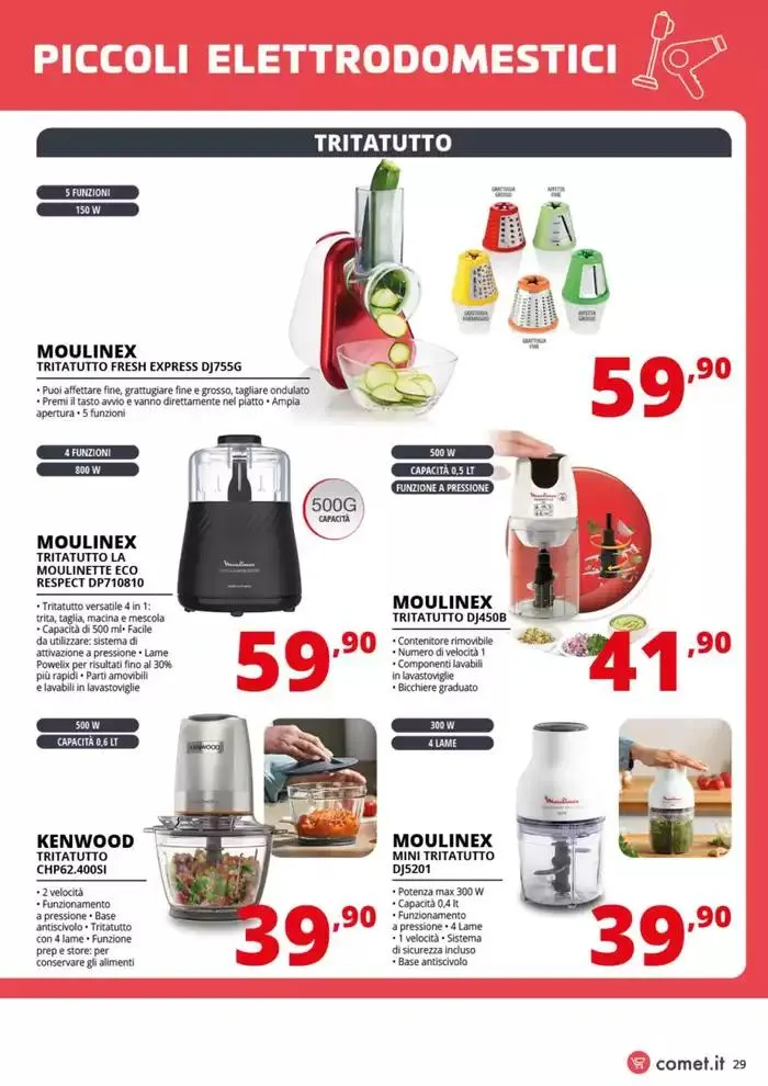 Speciale Piccoli Elettrodomestici  da 7 marzo a 19 marzo di 2025 - Pagina del volantino 29