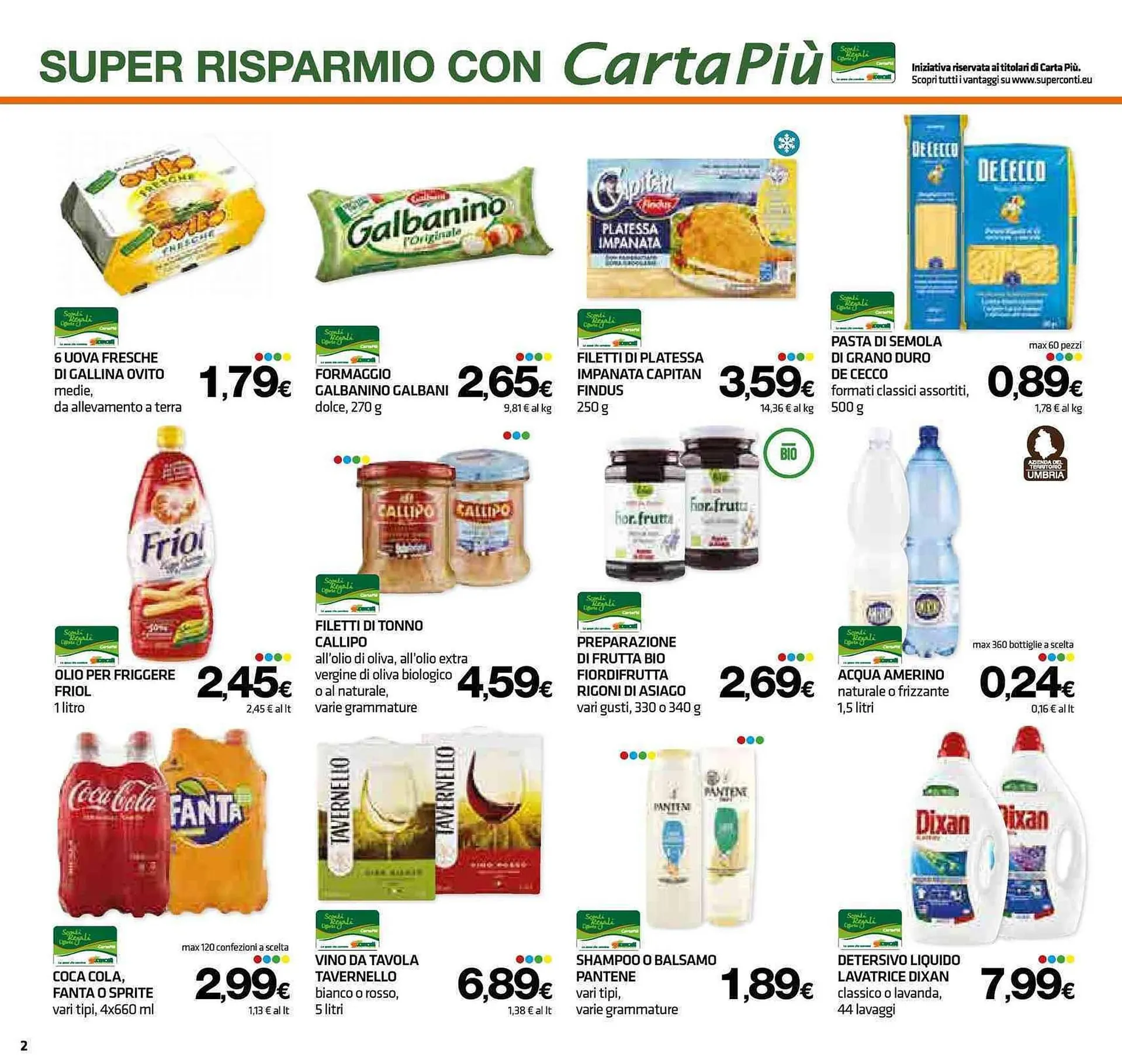 Volantino Superconti da 9 novembre a 22 novembre di 2023 - Pagina del volantino 2