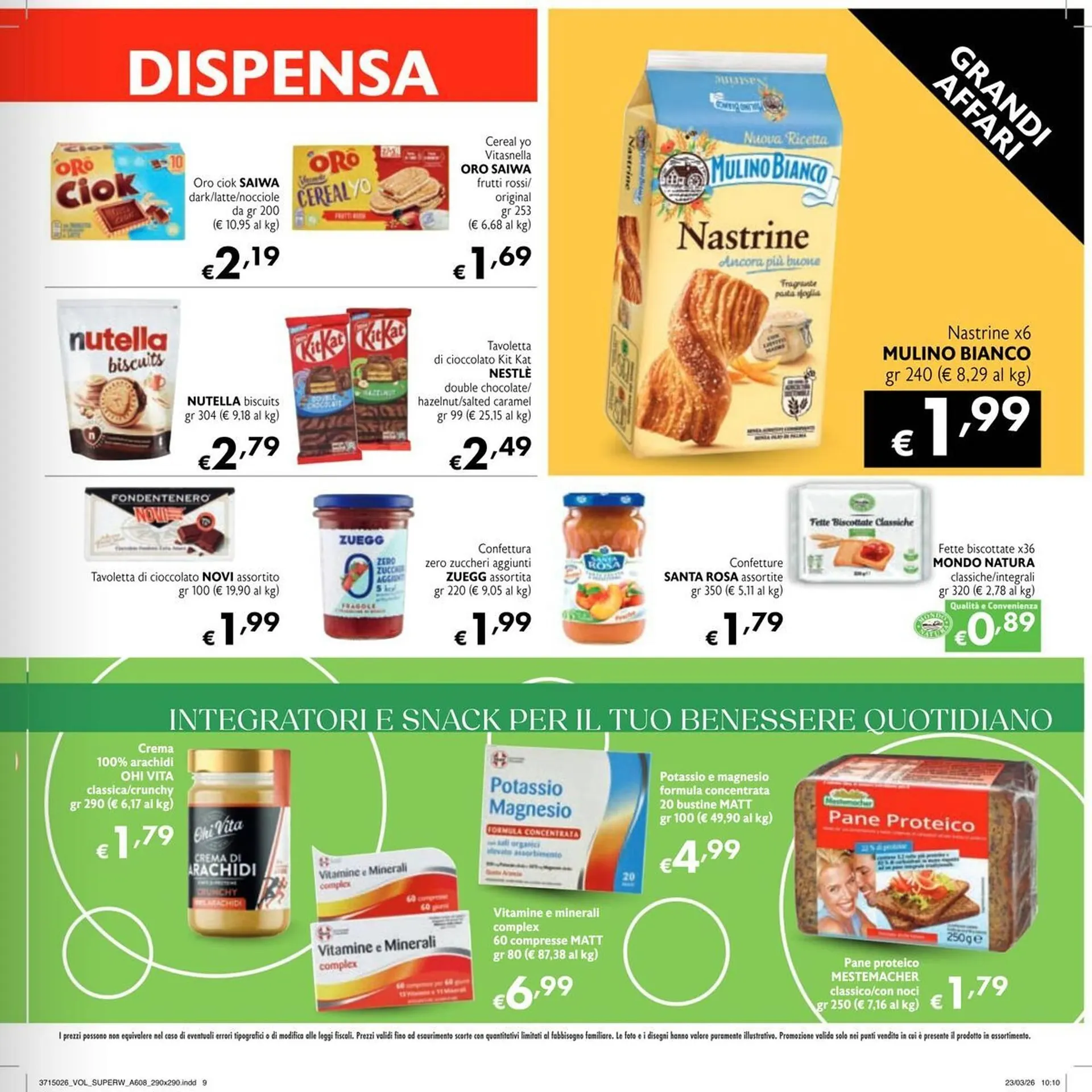 Volantino SuperW da 9 aprile a 7 giugno di 2026 - Pagina del volantino 9