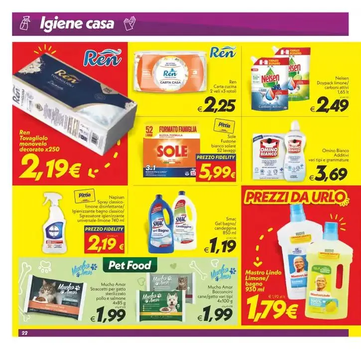Prezzi da urlo! da 22 aprile a 1 maggio di 2025 - Pagina del volantino 22