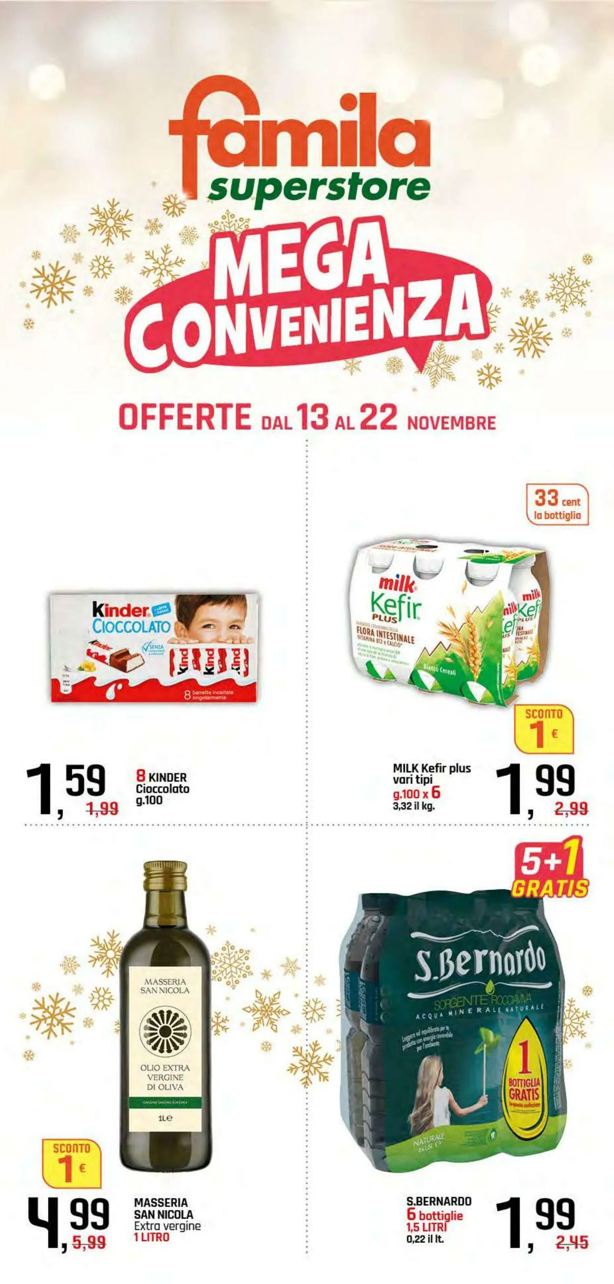 Famila Volantino attuale da 13 novembre a 22 novembre di 2025 - Pagina del volantino 1
