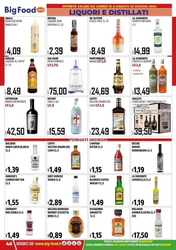 Mega offerte da 13 maggio a 25 maggio di 2024 - Pagina del volantino 40