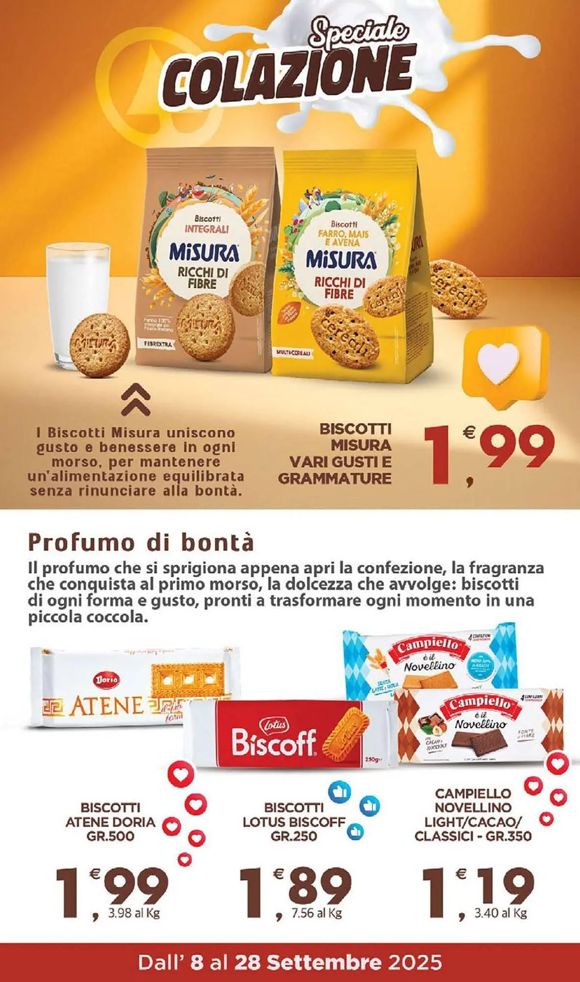 Volantino Eurospar da 8 settembre a 28 settembre di 2025 - Pagina del volantino 23