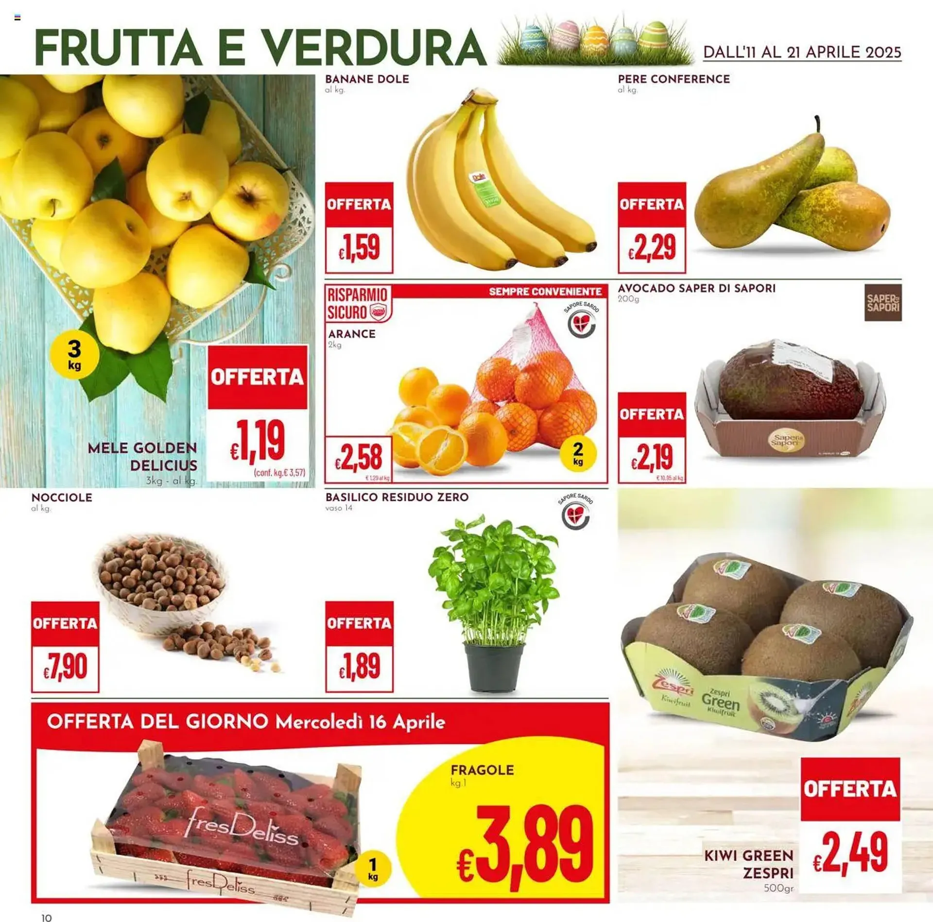 Volantino Pan da 11 aprile a 21 aprile di 2025 - Pagina del volantino 10