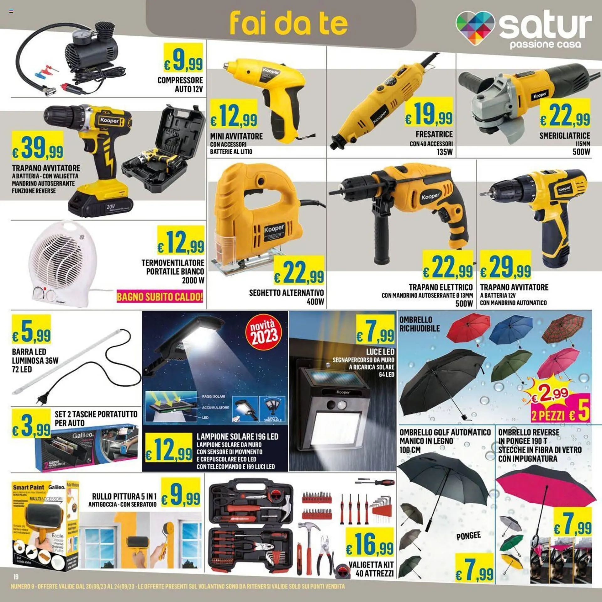 Volantino Satur da 30 agosto a 24 settembre di 2023 - Pagina del volantino 19