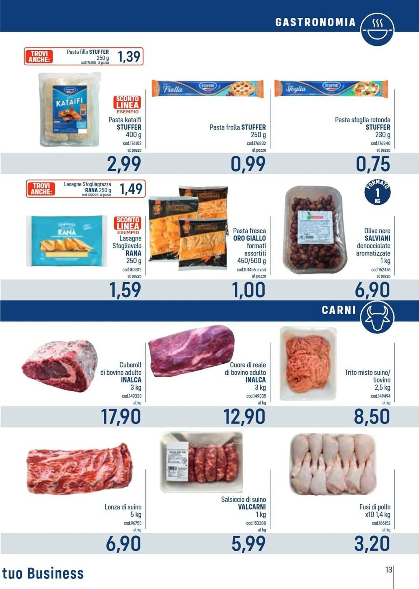 Volantino Talento Professional Store da 22 dicembre a 4 gennaio di 2026 - Pagina del volantino 13