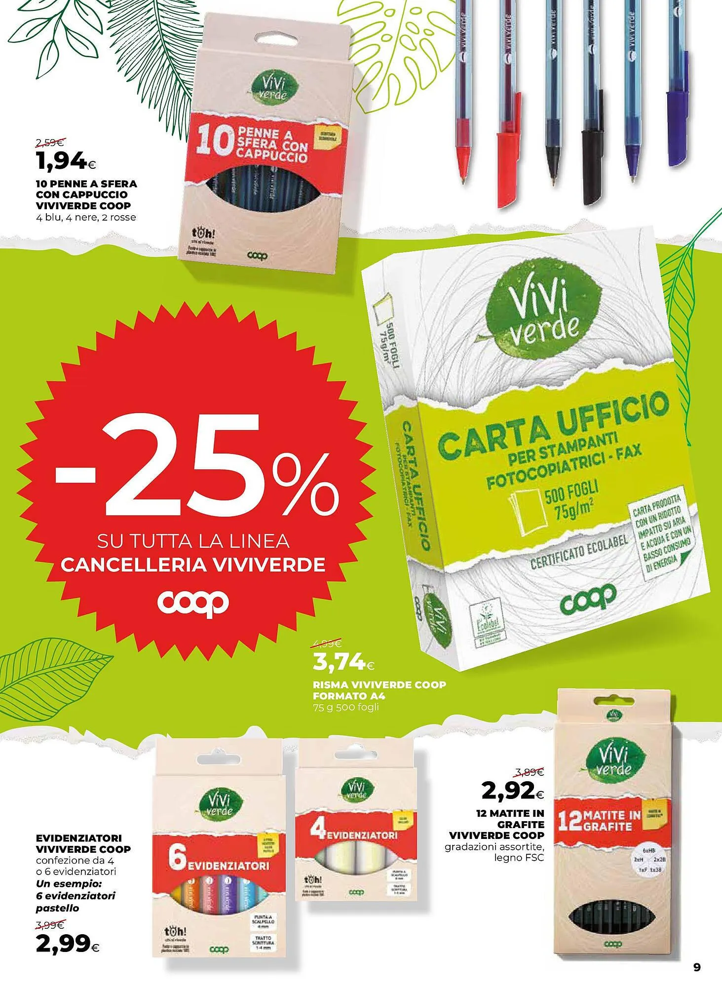 Volantino Ipercoop da 27 agosto a 10 ottobre di 2025 - Pagina del volantino 9