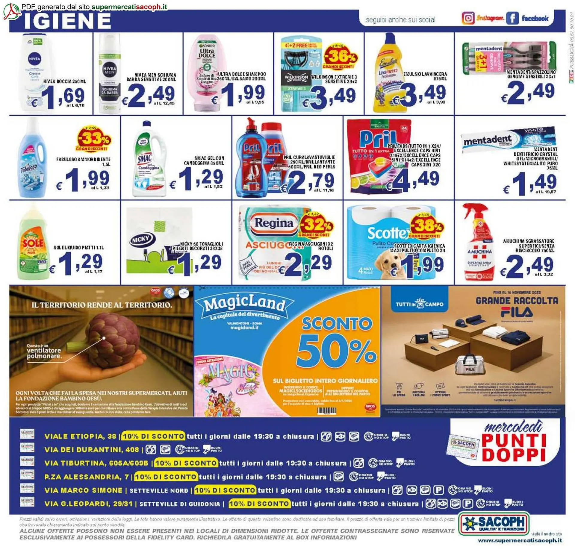 Volantino Sacoph da 17 ottobre a 28 ottobre di 2025 - Pagina del volantino 12