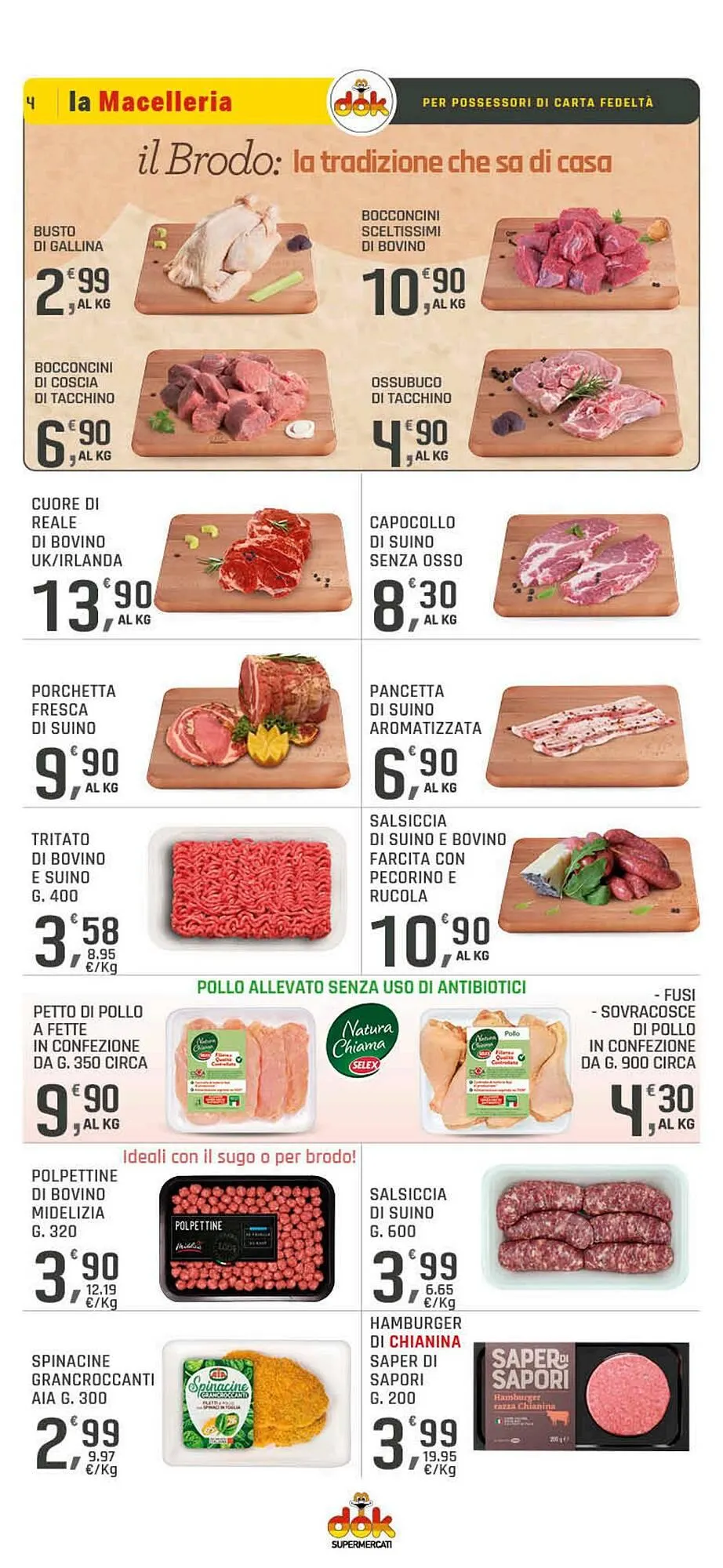 Volantino Supermercati Dok da 24 gennaio a 8 febbraio di 2025 - Pagina del volantino 4