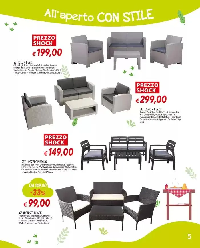 ALL'APERTO CON STILE da 22 aprile a 18 maggio di 2025 - Pagina del volantino 5