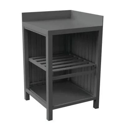 Modulo cucina ancolare antracite