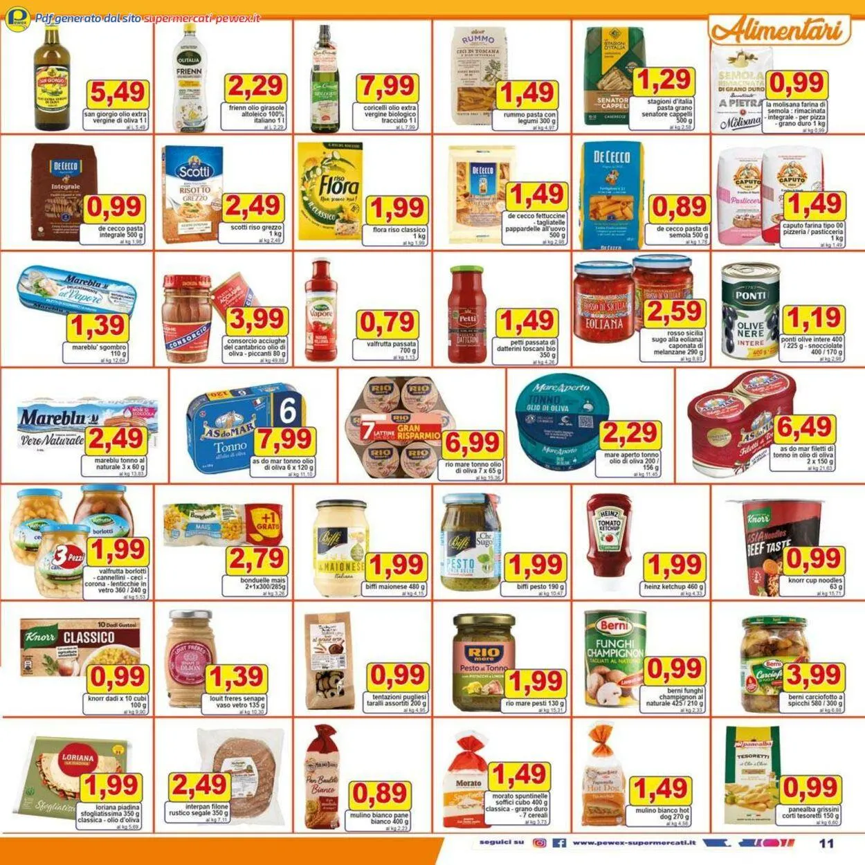 Pewex Volantino attuale da 1 aprile a 15 aprile di 2025 - Pagina del volantino 11