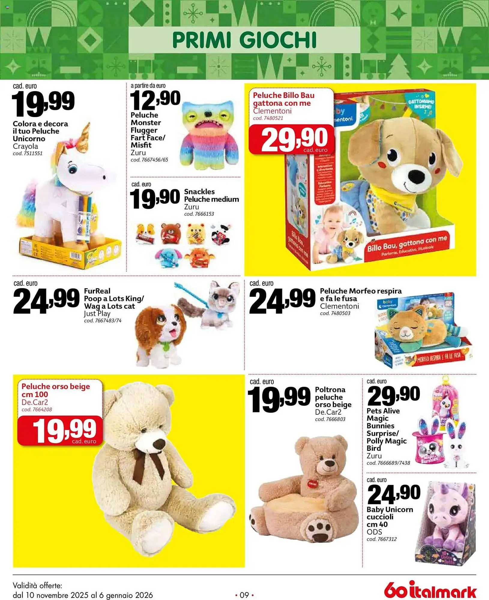 Volantino Italmark da 10 novembre a 6 gennaio di 2026 - Pagina del volantino 9