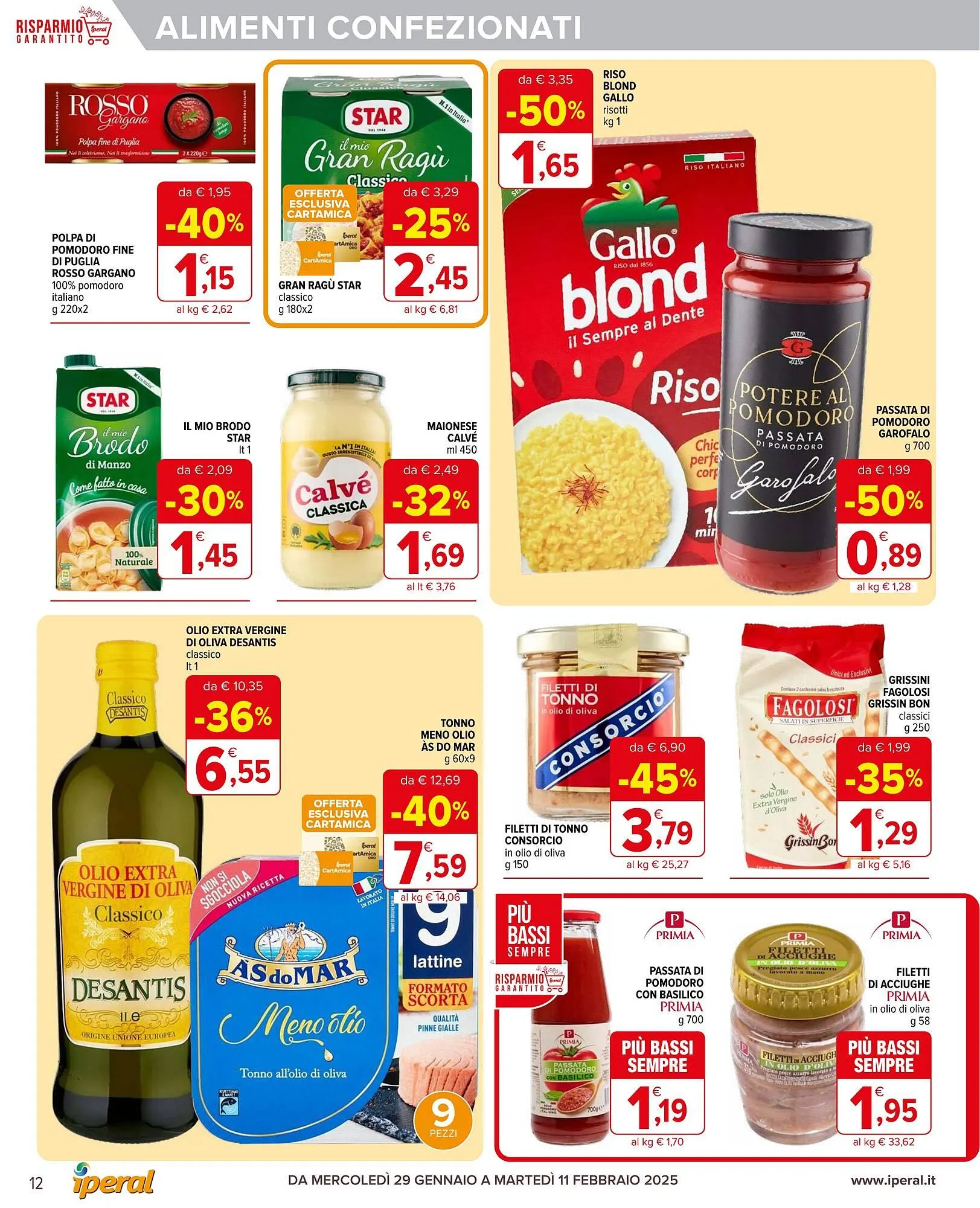 Volantino Iperal da 29 gennaio a 11 febbraio di 2025 - Pagina del volantino 12