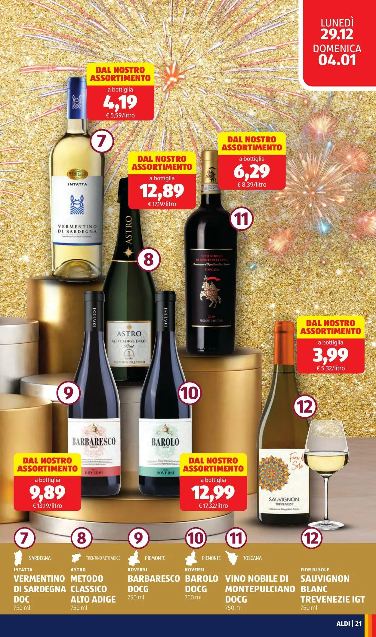Aldi Volantino attuale da 29 dicembre a 4 gennaio di 2026 - Pagina del volantino 21